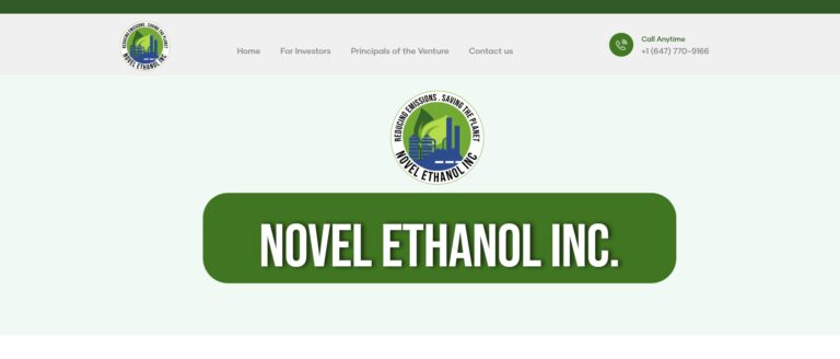 novel ethanol